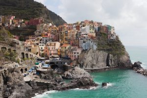 Manarola, Italie - 5 avril