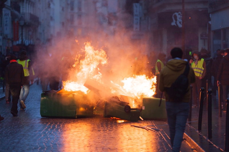 Manifestation des Gilets Jaunes – Acte IV – 8 décembre 2018