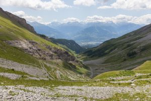 Anzère, Suisse - 13 juillet