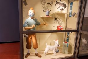 La Boutique Tintin, Bruxelles - 5 juillet